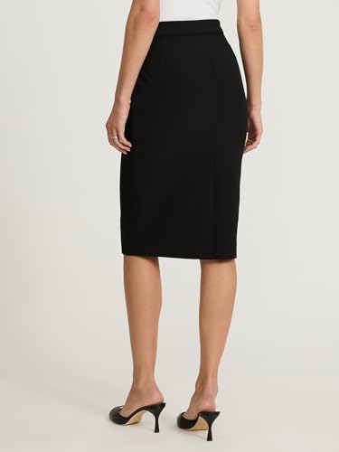 Women's Editor High Waisted Midi Pencil Skirt