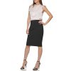 Women's Business Casual Knee-Length Pencil Skirt