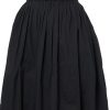 Women's Bubble POPLIN Maxi Skirt
