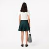 Women's Pleated Twill Skirt