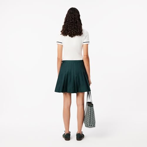 Women's Pleated Twill Skirt