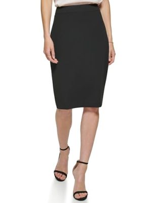 Women's Business Casual Knee-Length Pencil Skirt