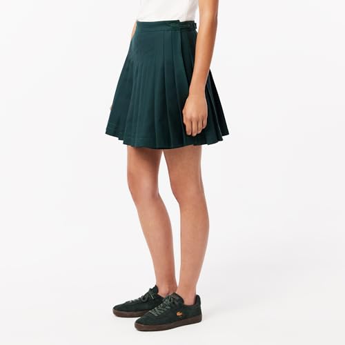 Women's Pleated Twill Skirt