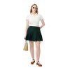 Women's Pleated Twill Skirt
