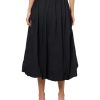 Women's Bubble POPLIN Maxi Skirt