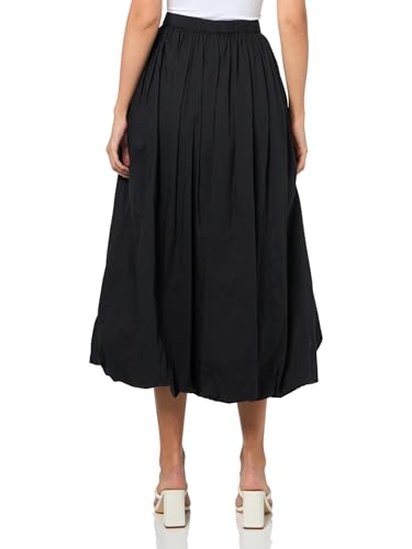 Women's Bubble POPLIN Maxi Skirt