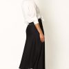 Women's Nellie Satin Midi Skirt