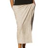 Length 4 - Wrap Skirt for Women - Quick Dry Swim Cover-Up for Beach, Travel with Pocket