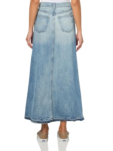 Women's Denim Maxi Skirt