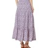 Women's Falling Fans Tiered Skirt