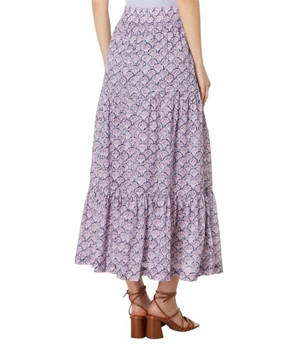 Women's Falling Fans Tiered Skirt