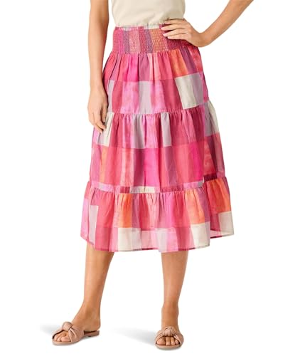 Women's Sunset Plaid Skirt