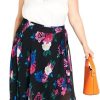 Women's Plus Size Michaela Print Skirt