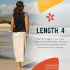 Length 4 - Wrap Skirt for Women - Quick Dry Swim Cover-Up for Beach, Travel with Pocket