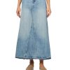 Women's Denim Maxi Skirt