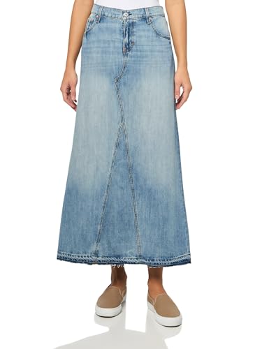 Women's Denim Maxi Skirt