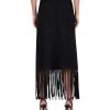 Women's Crochet Fringe Maxi Skirt