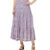 Women's Falling Fans Tiered Skirt