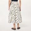 Women's Arlo Voluminous Cotton Poplin Midi Skirt