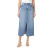 Jeans for Women The High Rise Classic Calf Length Jean Skirt, Sizes 2-14