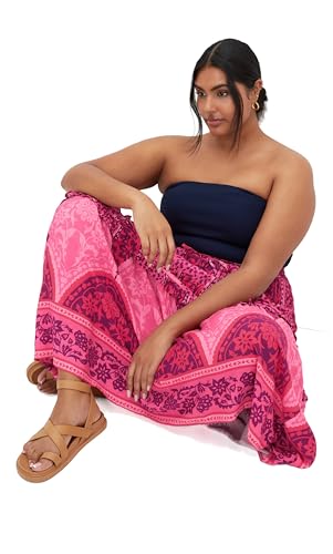 Women's Plus Size Skirt-Samara Print