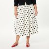 Women's Arlo Voluminous Cotton Poplin Midi Skirt
