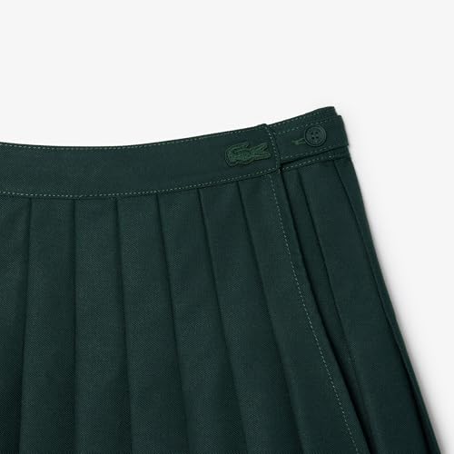 Women's Pleated Twill Skirt