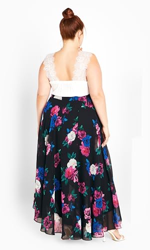 Women's Plus Size Michaela Print Skirt