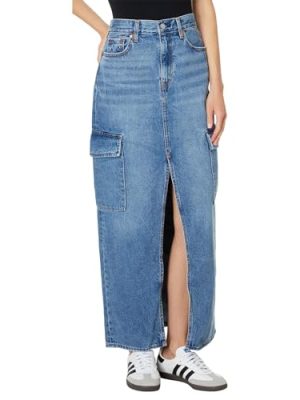 Women's Ankle Column Cargo Skirt