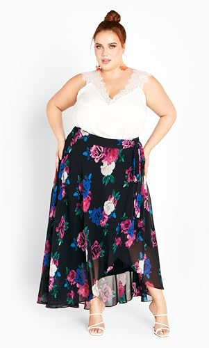 Women's Plus Size Michaela Print Skirt