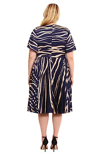 Women's Pleated Skirt Dress Event Occasion Party Guest of