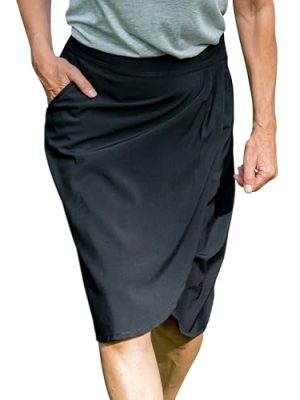Length 3 - Wrap Skirt for Women - Quick Dry Swim Cover-Up for Beach, Travel with Pocket