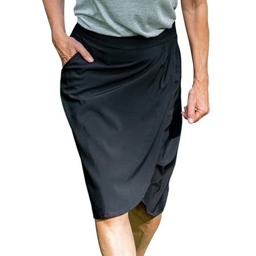 Length 3 - Wrap Skirt for Women - Quick Dry Swim Cover-Up for Beach, Travel with Pocket
