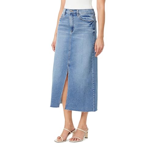 Jeans for Women The High Rise Classic Calf Length Jean Skirt, Sizes 2-14
