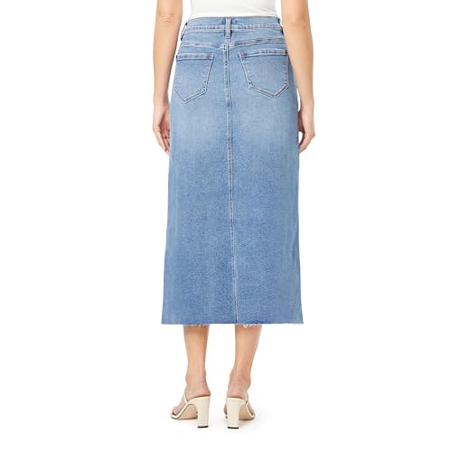Jeans for Women The High Rise Classic Calf Length Jean Skirt, Sizes 2-14