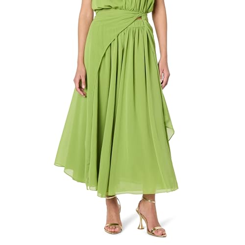 Women's Layered Chiffon Maxi Skirt