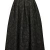 Womens Embossed Texture Skirt
