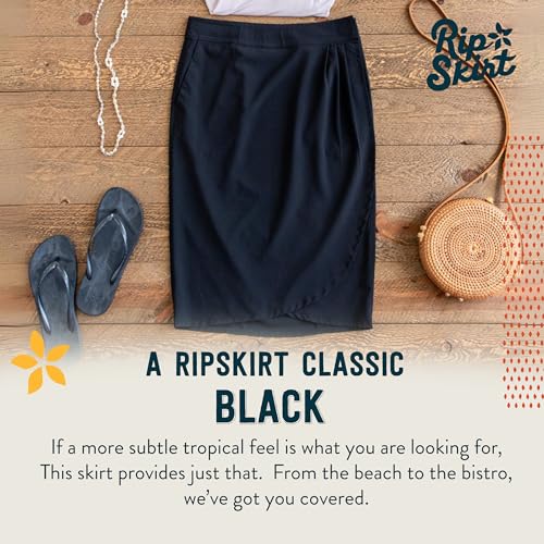 Length 3 - Wrap Skirt for Women - Quick Dry Swim Cover-Up for Beach, Travel with Pocket