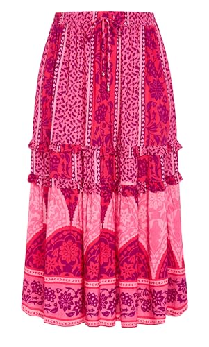 Women's Plus Size Skirt-Samara Print