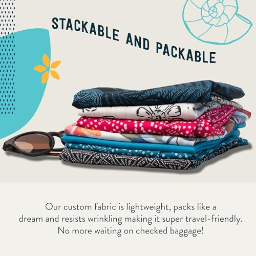 Length 4 - Wrap Skirt for Women - Quick Dry Swim Cover-Up for Beach, Travel with Pocket