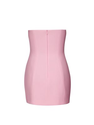 Women's Blossoming Elegance Strapless Dress - White