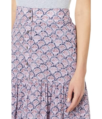 Women's Falling Fans Tiered Skirt