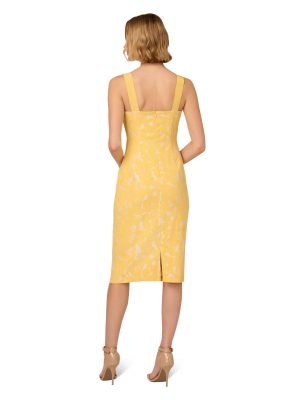 Women's Hibiscus Jacquard Tucked Dress