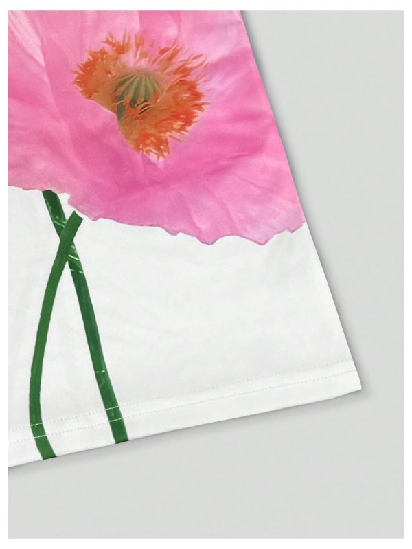 Women's Floral Print Mini Tube Dress Strapless Sleeveless Bodycon Dresses