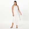 Women's Standard Ciga Halter Linen Maxi Dress