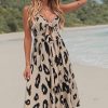 Women's Summer Dresses Spring Sundresses Beach Clothes Outfit Vacation 2024 V Neck Casual Tropical Resort Hawaiian