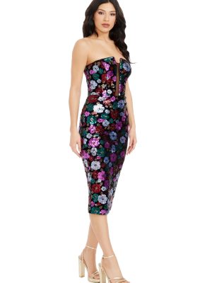 Women's Erica Bodycon Midi Dress