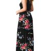 Women's Loose Plain Maxi Dresses Casual Long Dresses with Pockets