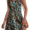 Women's Summer Dress 2025 Sleeveless Floral Boho Sundress Swimsuit Coverup Casual Loose Beach Vacation Tank Dresses