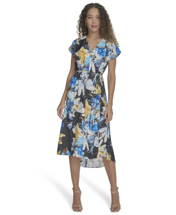 Women's Floral Casual Career Event Dress